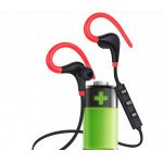 Wholesale Hook Style Wireless Sports Bluetooth Stereo Headset (Black)